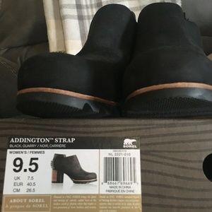 Sorel Addington Strap Black Quarry